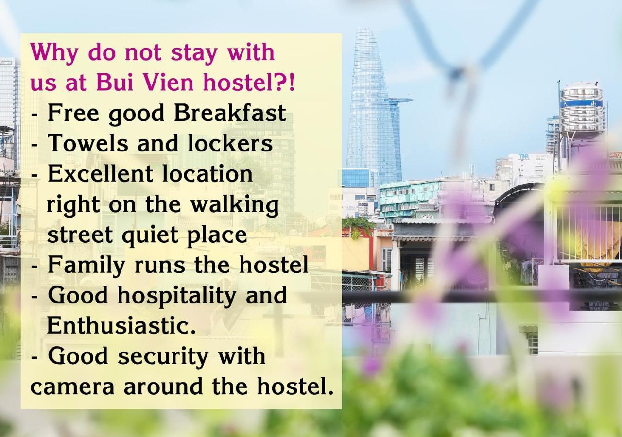 Bui Vien Hostel Cidade de Ho Chi Minh Exterior foto